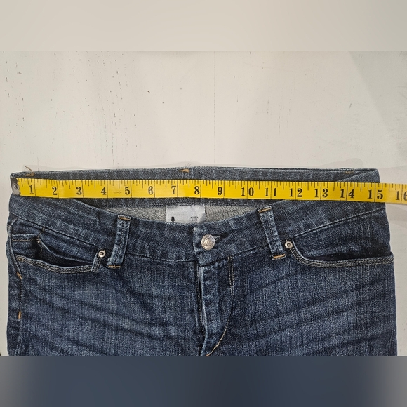 Banana Republic Vintage Denim Pants. Women's Classic Straight Leg. Fall 2008 - Picture 8 of 8